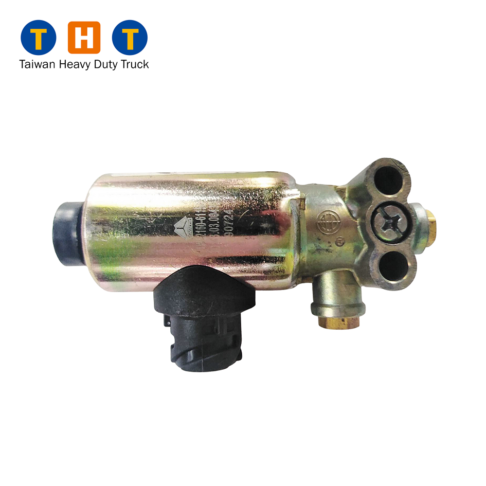 PTO Solenoid Valve 811W52160-6115/2 Truck Parts For Sinotruk Sitrak For HOWO T5G